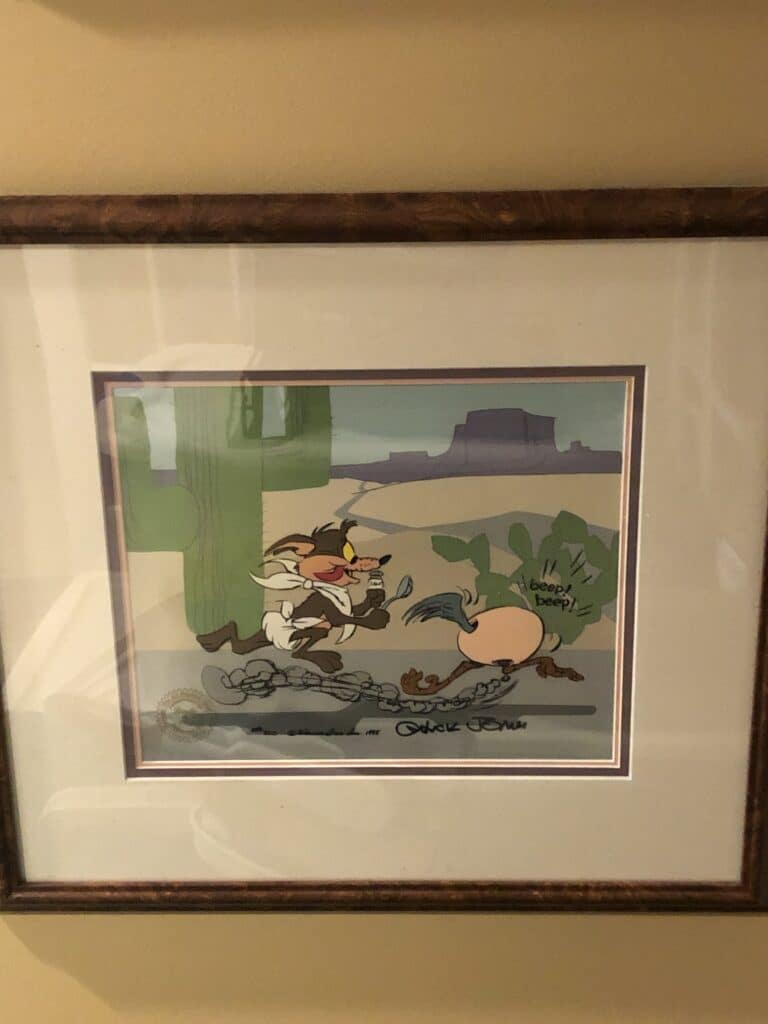 Baby Chase cel for sale